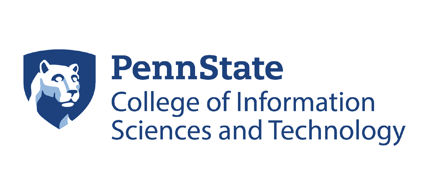 Penn State College of Information Sciences and Technology logo.