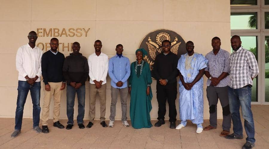 Photo of staff at US Embassy Nouakchott
